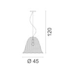 ΦΩΤΙΣΤΙΚΟ  ΚΡΕΜΑΣΤΟ    Suspended Light 18W   2055 - Image 2