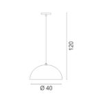 ΦΩΤΙΣΤΙΚΟ  ΚΡΕΜΑΣΤΟ    Suspended Light 7W   3157/C - Image 2