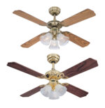 Westinghouse Ανεμιστήρας οροφής 42'' Princess Trio Ancient Brass (ΑΤΟΚΕΣ ΔΟΣΕΙΣ)