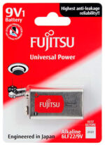 Αλκαλικές μπαταρίες 9V Fujitsu 1,5v - Image 2