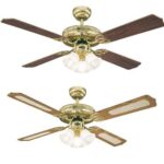 Westinghouse Ανεμιστήρας οροφής 52'' Monarch Trio Polished Brass (ΑΤΟΚΕΣ ΔΟΣΕΙΣ)
