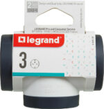 Πολύπριζο Legrand 3 θέσεων με πλάγια έξοδο