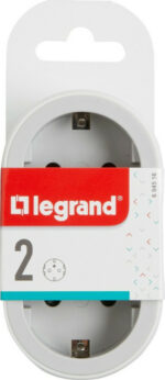 Πολύπριζο Legrand 2 θέσεων για φις σούκο