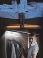 Φωτιστικό Ντουλάπας (λεντοταινια) ταινία LED, με μπαταρίες, και αισθητήρα κίνησης - Image 3