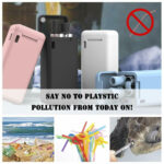 Πτυσσόμενο Μεταλλικό Καλαμάκι με Βουρτσάκι Καθαρισμού σε κουτί μπρελόκ - Image 4