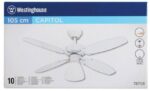 ΑΝΕΜΙΣΤΗΡΑΣ ΟΡΟΦΗΣ 42" WESTINGHOUSE CAPITOL WHITE  78708 - Image 4