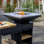 KRATKI QUADRUM/BBQ/H ΜΕ ΠΑΓΚΟ - ΦΟΡΗΤΟ ΜΠΑΡΜΠΕΚΙΟΥ ΞΥΛΟΥ ΜΕ ΕΠΙΦΑΝΕΙΑ ΧΑΛΥΒΑ ΓΙΑ ΥΓΙΕΙΝΟ ΨΗΣΙΜΟ ΧΩΡΙΣ ΑΝΑΘΥΜΙΑΣΕΙΣ - Image 4
