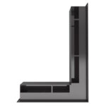 KRATKI ΠΕΡΣΙΔΑ LUFT/NP/90/45S/C 54,7X76,6X9CM ΜΑΥΡΗ ΔΕΞΙΑ ΓΩΝΙΑ - Image 4