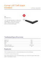 KRATKI ΠΕΡΣΙΔΑ LUFT/NL/6/40/45S/C 40X60X6CM ΜΑΥΡΗ ΑΡΙΣΤΕΡΗ ΓΩΝΙΑ - Image 3