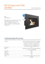 KRATKI DELTA CZARNY TUV ΕΠΙΤΟΙΧΙΑ ΕΣΤΙΑ ΒΙΟΑΙΘΑΝΟΛΗΣ - Image 3