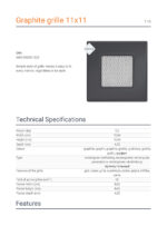 KRATKI ΠΕΡΣΙΔΑ 11G 11X11CM ΓΡΑΦΙΤΗΣ - Image 3