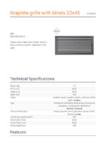 KRATKI ΠΕΡΣΙΔΑ 22/45GX ΑΝΟΙΓΟΜΕΝΗ 22X45CM ΓΡΑΦΙΤΗΣ - Image 4