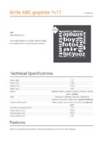 KRATKI ΠΕΡΣΙΔΑ 17ABC/G (17X17CM) ΓΡΑΦΙΤΗΣ - Image 4