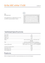 KRATKI ΠΕΡΣΙΔΑ 30ABC/B (17X30CM) ΛΕΥΚΗ - Image 4