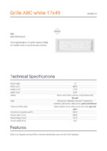 KRATKI ΠΕΡΣΙΔΑ 49ABC/B (17X49CM) ΛΕΥΚΗ - Image 4