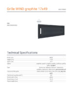 KRATKI ΠΕΡΣΙΔΑ 49G/WIND 17X49CM ΓΡΑΦΙΤΗΣ - Image 2