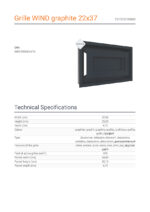KRATKI ΠΕΡΣΙΔΑ 22/37G/WIND 22X37CM ΓΡΑΦΙΤΗΣ - Image 3