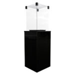 KRATKI ΣΟΜΠΑ ΘΕΡΜΑΣΤΡΑ ΥΓΡΑΕΡΙΟΥ PATIO/M/G30/37MBAR/CZ 7KW ΜΕ ΕΠΕΝΔΥΣΗ ΑΠΟ ΜΑΥΡΟ ΓΥΑΛΙ