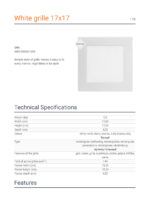 KRATKI ΠΕΡΣΙΔΑ 17B 17X17CM ΛΕΥΚΗ - Image 3