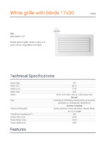 KRATKI ΠΕΡΣΙΔΑ 30BX ΑΝΟΙΓΟΜΕΝΗ 17X30CM ΛΕΥΚΗ - Image 4