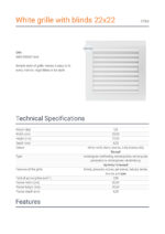 KRATKI ΠΕΡΣΙΔΑ 22BX ΑΝΟΙΓΟΜΕΝΗ 22X22CM ΛΕΥΚΗ - Image 4