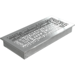 KRATKI ΠΕΡΣΙΔΑ 37ABC/SZ (17X37CM) INOX - Image 3