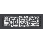 KRATKI ΠΕΡΣΙΔΑ 49ABC/G (17X49CM) ΓΡΑΦΙΤΗΣ