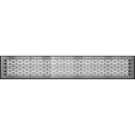 KRATKI ΠΕΡΣΙΔΑ ΔΑΠΕΔΟΥ 960/SZ/FLOOR/SZLIF 9X40CM INOX