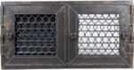 KRATKI RETRO2/22/G/A ΔΙΑΚΟΣΜΗΤΙΚΗ ΠΕΡΣΙΔΑ ΜΕ ΑΝΟΙΓΟΜΕΝΕΣ ΠΟΡΤΕΣ ΚΑΙ ΡΥΘΜΙΣΗ ΡΟΗΣ ΣΕ ΧΡΩΜΑ ΓΡΑΦΙΤΗ