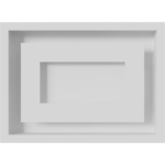 KRATKI ΠΕΡΣΙΔΑ 22/30B/WIND 22X30CM ΛΕΥΚΗ - Image 4