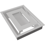 KRATKI ΠΕΡΣΙΔΑ 22/30B/WIND 22X30CM ΛΕΥΚΗ - Image 9