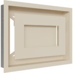 KRATKI ΠΕΡΣΙΔΑ 22/30K/WIND 22X30CM ΚΡΕΜ
