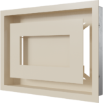 KRATKI ΠΕΡΣΙΔΑ 22/30K/WIND 22X30CM ΚΡΕΜ - Image 4