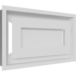 KRATKI ΠΕΡΣΙΔΑ 22/37B/WIND 22X37CM ΛΕΥΚΗ