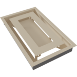 KRATKI ΠΕΡΣΙΔΑ 22/37K/WIND 22X37CM ΚΡΕΜ - Image 8