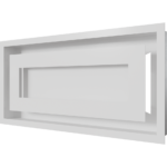KRATKI ΠΕΡΣΙΔΑ 22/45B/WIND 22X45CM ΛΕΥΚΗ - Image 5