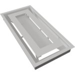 KRATKI ΠΕΡΣΙΔΑ 22/45B/WIND 22X45CM ΛΕΥΚΗ - Image 9