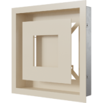 KRATKI ΠΕΡΣΙΔΑ 22K/WIND 22X22CM ΚΡΕΜ - Image 4