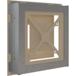 KRATKI ΠΕΡΣΙΔΑ 22K/WIND 22X22CM ΚΡΕΜ - Image 5