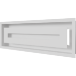 KRATKI ΠΕΡΣΙΔΑ 49B/WIND 17X49CM ΛΕΥΚΗ - Image 5