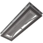 KRATKI ΠΕΡΣΙΔΑ 49B/WIND 17X49CM ΛΕΥΚΗ - Image 10
