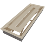 KRATKI ΠΕΡΣΙΔΑ 49K/WIND 17X49CM ΚΡΕΜ - Image 7