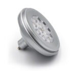 LED ΛΑΜΠΑ ΑΛΟΥΜΙΝΙΟΥ AR111 GU10 12W 230V 36° ΝΤΙΜΑΡΙΖΟΜΕΝΗ ΨΥΧΡΟ - 13-1111209