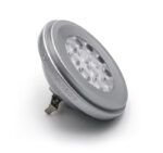 LED ΛΑΜΠΑ ΑΛΟΥΜΙΝΙΟΥ AR111 12W 12VAC/DC ΝΤΙΜΑΡΙΖΟΜΕΝΗ 36° ΛΕΥΚΟ - 13-111123619