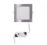 LED ΦΩΤΙΣΤΙΚΟ ΨΕΥΔΟΡΟΦΗΣ ΑΛΟΥΜΙΝΙΟΥ ΤΕΤΡΑΓΩΝΟ 12W 6300K 120°ΣΑΤΙΝΕ - 21-01220660