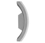 LED ΑΠΛΙΚΑ ΑΛΟΥΜΙΝΙΟΥ ΚΑΜΠΥΛΗ ΠΡΟΣ ΠΑΝΩ 10W 4000Κ ΓΚΡΙ - 9-191816