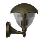 ΦΑΝΑΡΙ ΑΛΟΥΜΙΝΙΟΥ ΕΠΙΤΟΙΧΟ ΠΡΟΣ ΠΑΝΩ ΝΤΟΥΙ E27 IP44 ΡΟΥΣΤΙΚ - 9-3607171