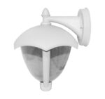 ΦΑΝΑΡΙ ΑΛΟΥΜΙΝΙΟΥ ΕΠΙΤΟΙΧΟ ΠΡΟΣ ΚΑΤΩ ΝΤΟΥΙ E27 IP44 ΛΕΥΚΟ - 9-360720