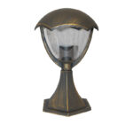 ΦΑΝΑΡΙ ΕΠΙΔΑΠΕΔΙΟ 36074 ΑΛΟΥΜΙΝΙΟΥ E27 IP44 ΡΟΥΣΤΙΚ - 9-3607471