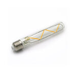 LED ΛΑΜΠΑ COG ΣΩΛΗΝΑΣ ΔΙΑΦΑΝΟΣ L:185mm D:30mm Ε27 6W ΘΕΡΜΟ - 13-27301856600